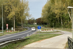 Een mooi resultaat: gemeente neemt maatregelen Middenweg bij Geleenbeek